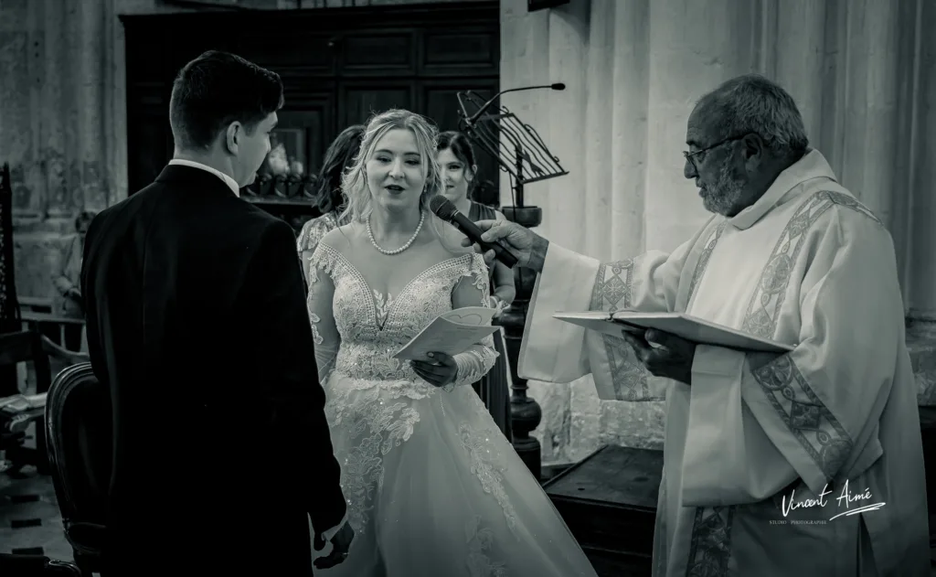 Discours de la mariée à l'église